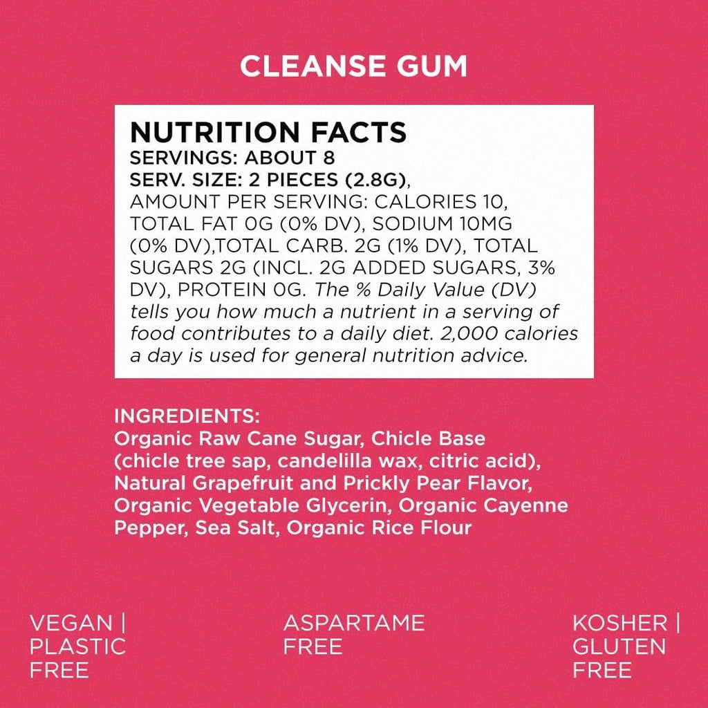Cleanse Natural Chewing Gum