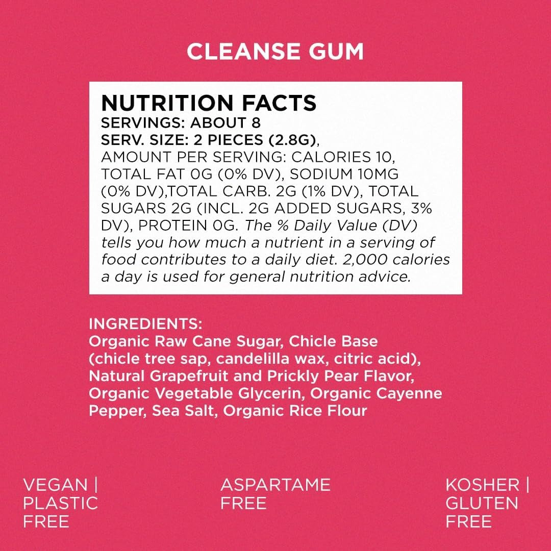 Cleanse Natural Chewing Gum