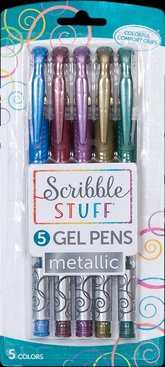 Stuff Metallic Gel Pen (5 CT)