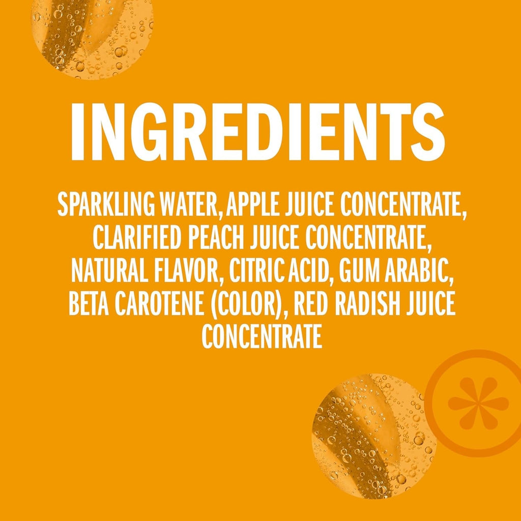 Sparkling Peach Juice (6 Pack)