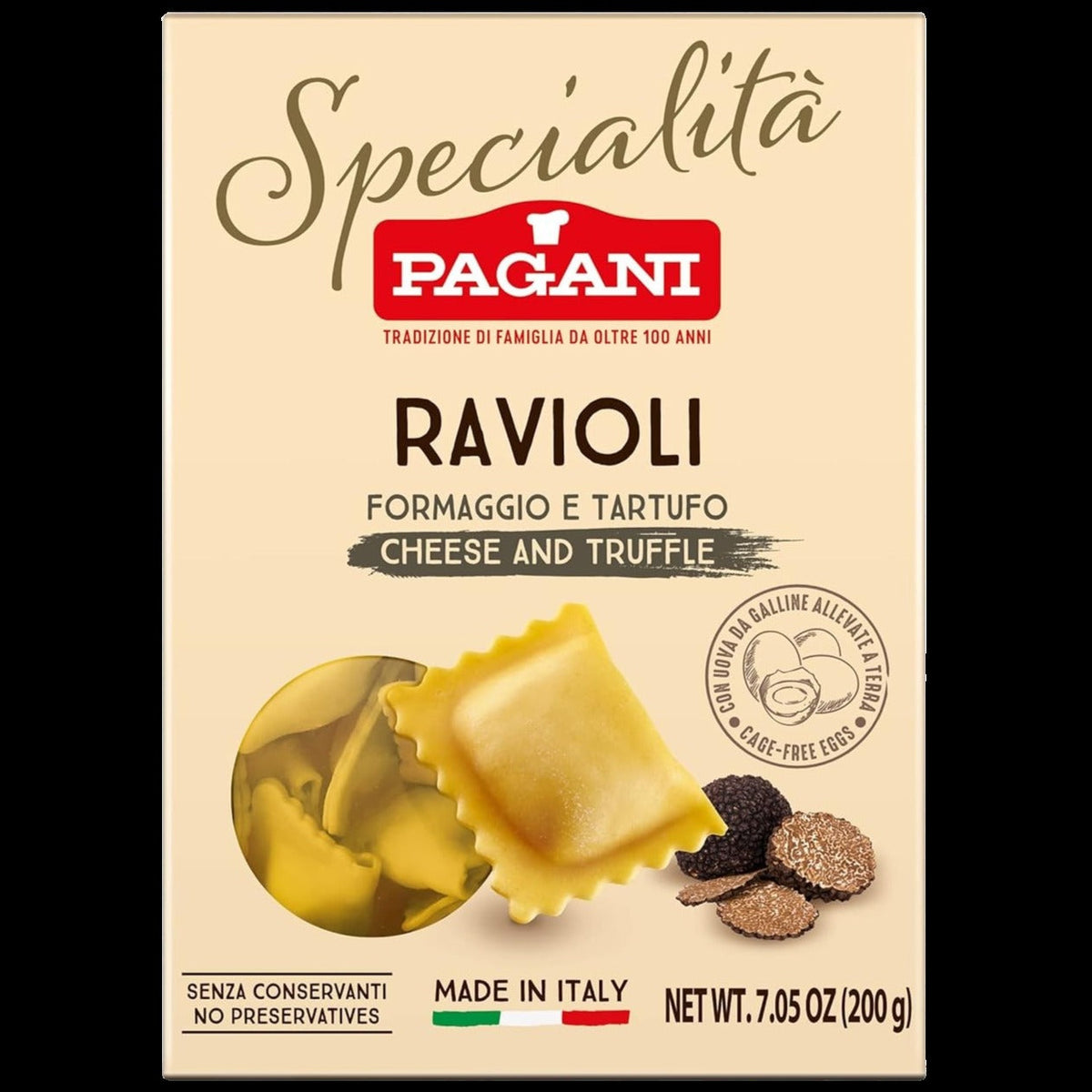 Ravioli with Cheese & Truffle