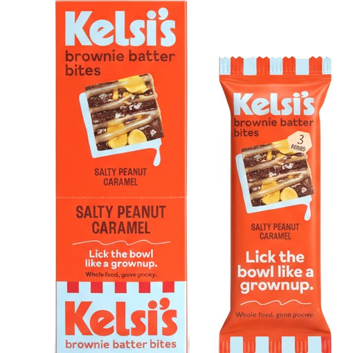 Salty Peanut Caramel Brownie Batter Bites (8 Pack)