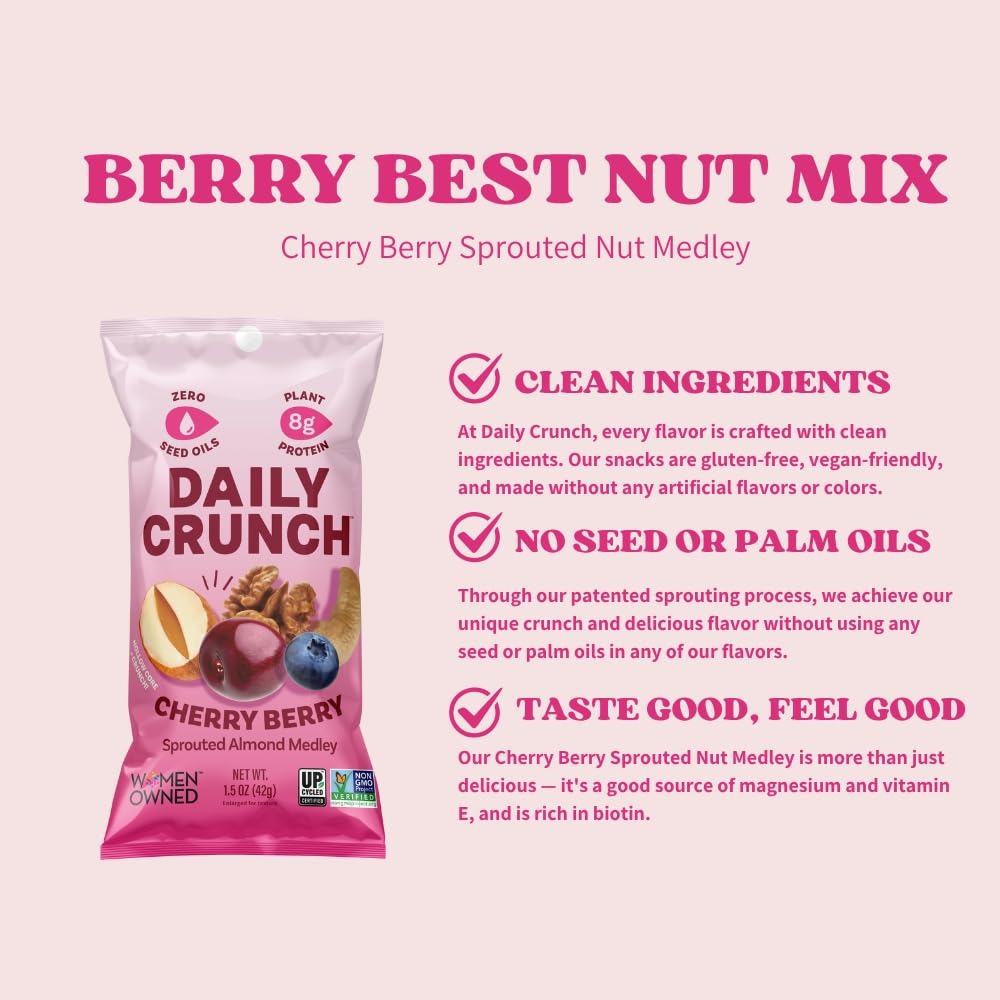 Cherry Berry Nut Medley (8 Pack)