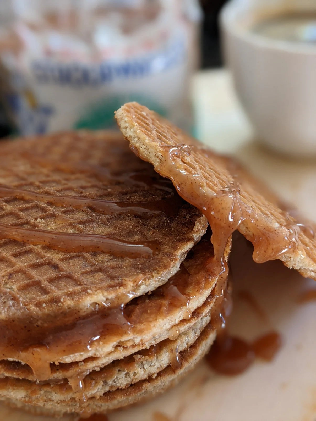 Traditional Caramel Gluten Free Stroopwafel (8 CT)
