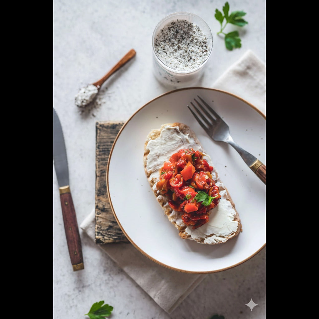 Black Pepper Infused Sea Salt