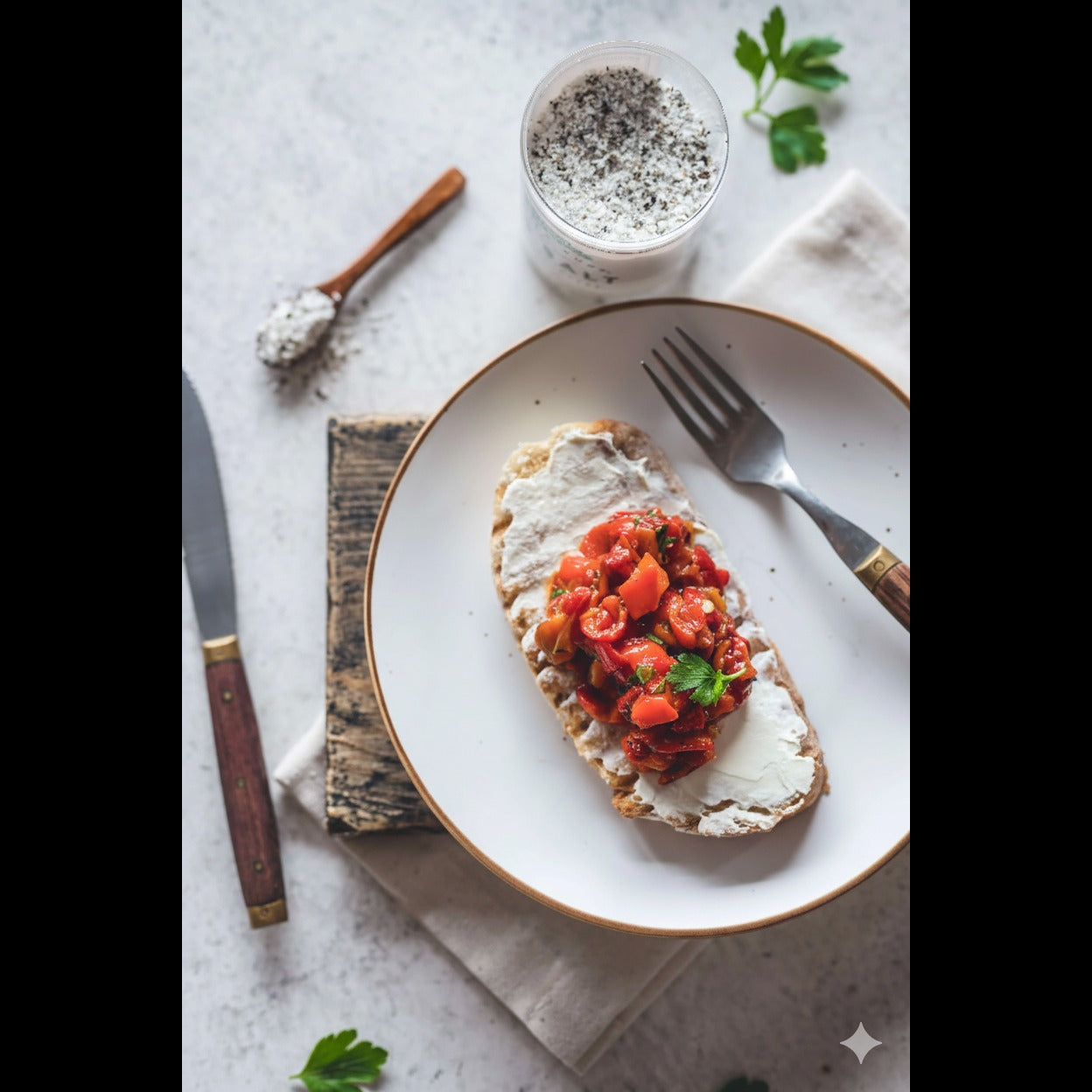 Black Pepper Infused Sea Salt