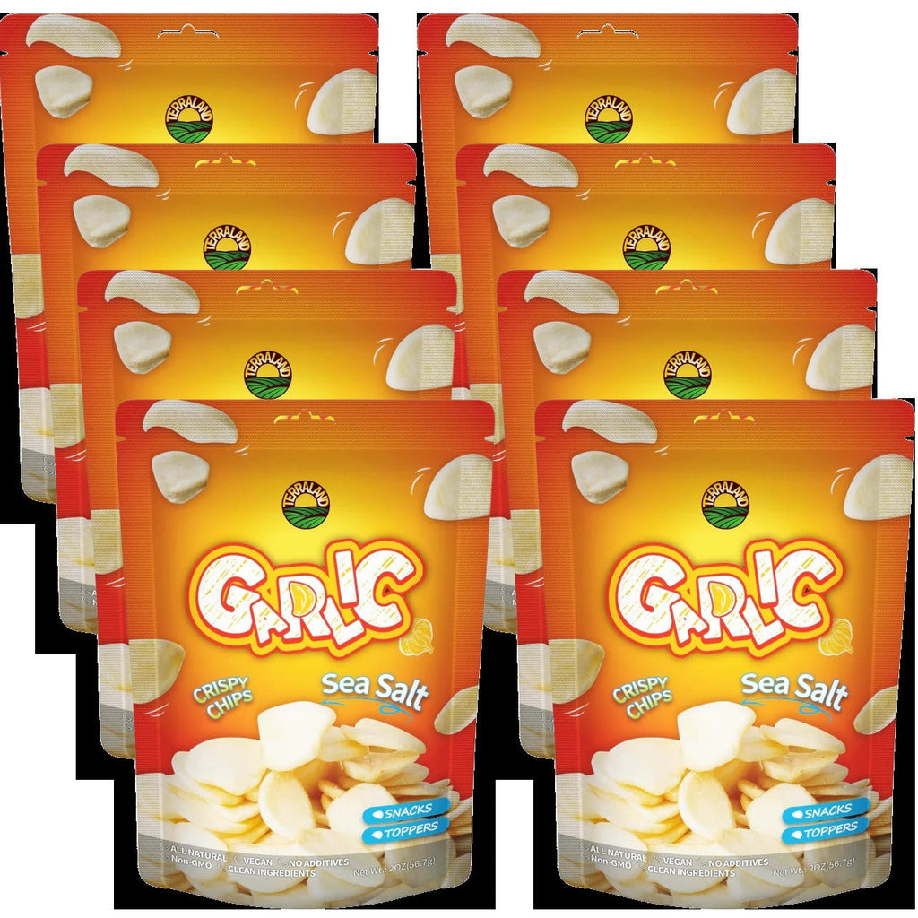 Garlic Sea Salt Chips (8 Pack)