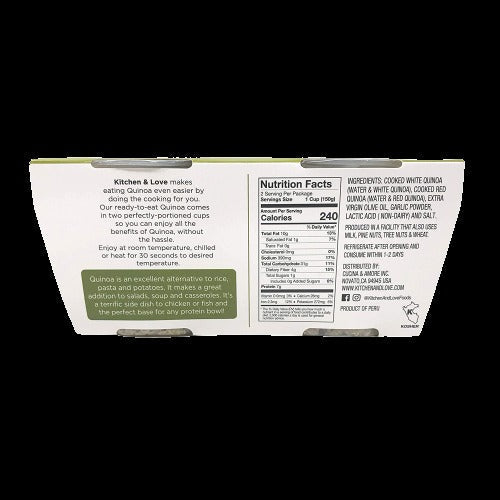 Quinoa Bi Color Evoo Grlc