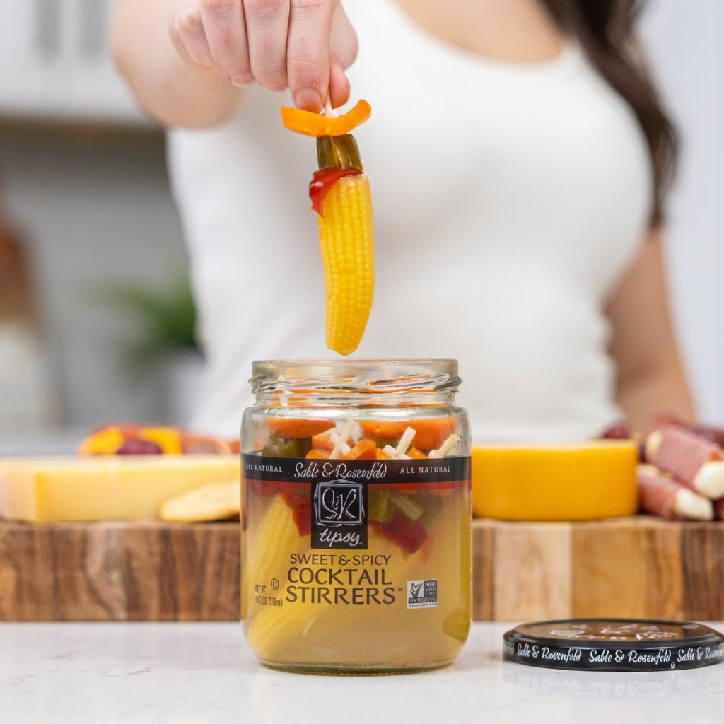 Tipsy Cocktail Stirrers - Sweet & Spicy Corn