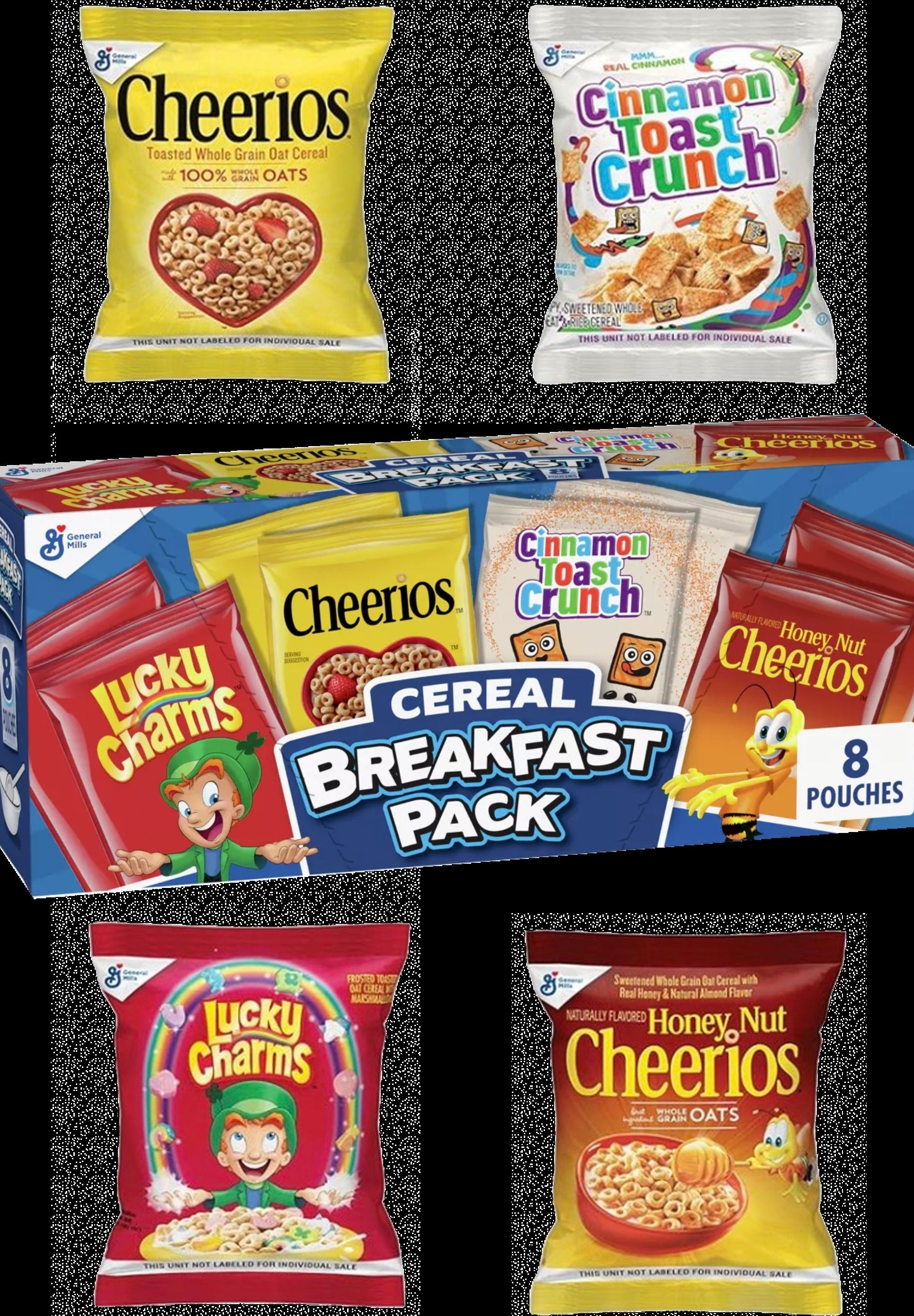 Breakfast Cereal Variety Pack (8CT)