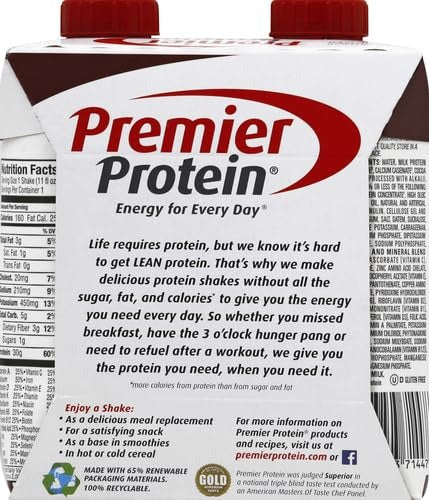 Chocolate Protein RTD Drink (4 Pack)
