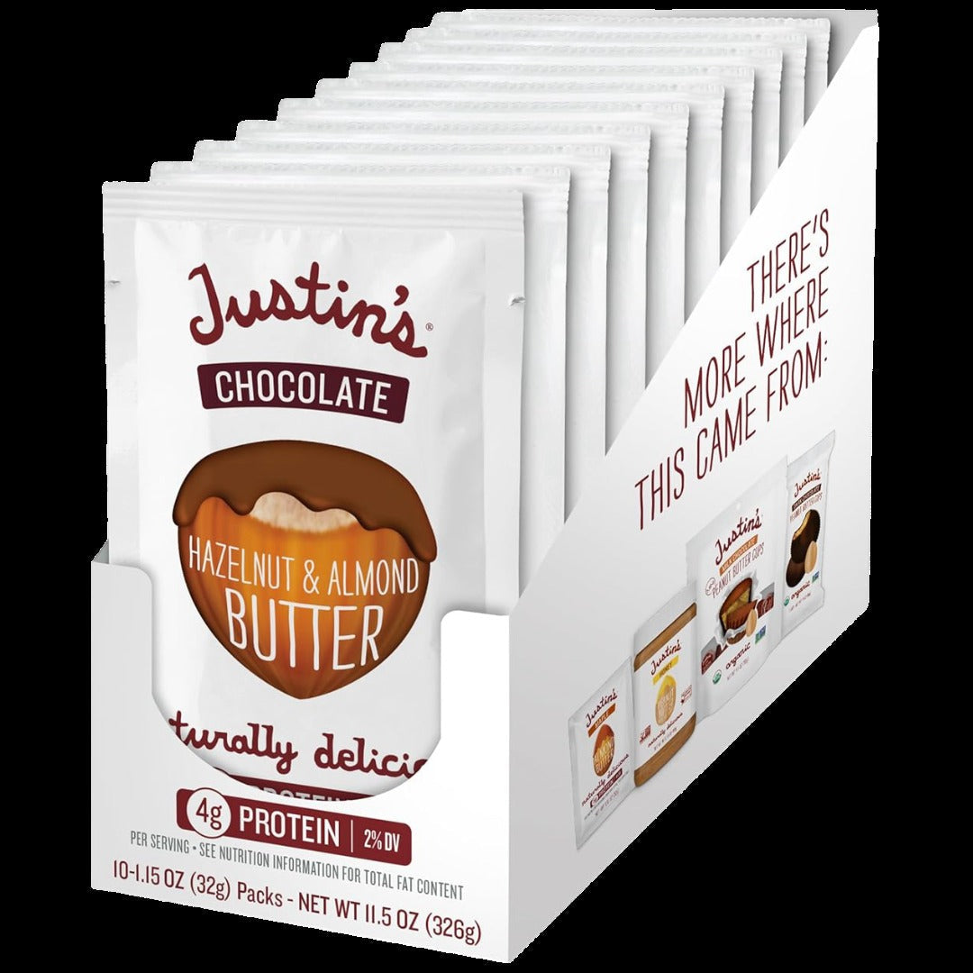 Chocolate Hazelnut & Almond Butter Squeeze Pack (10 CT)
