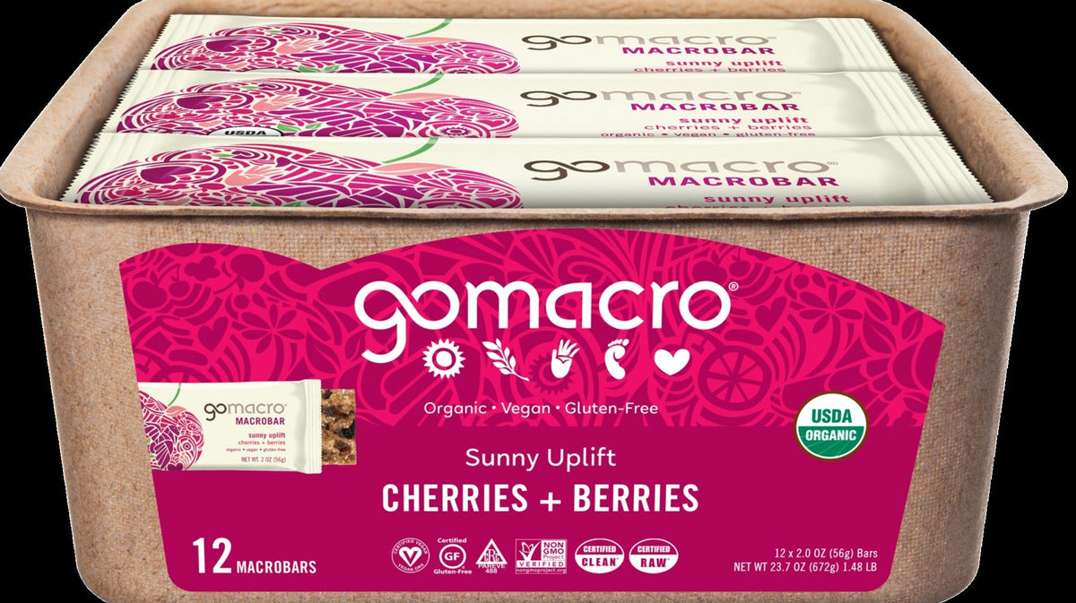 Cherries & Berries Oatmeal Chip Bar (12 Pack)