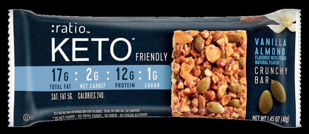 Keto Vanilla Almond Bar (4 CT)