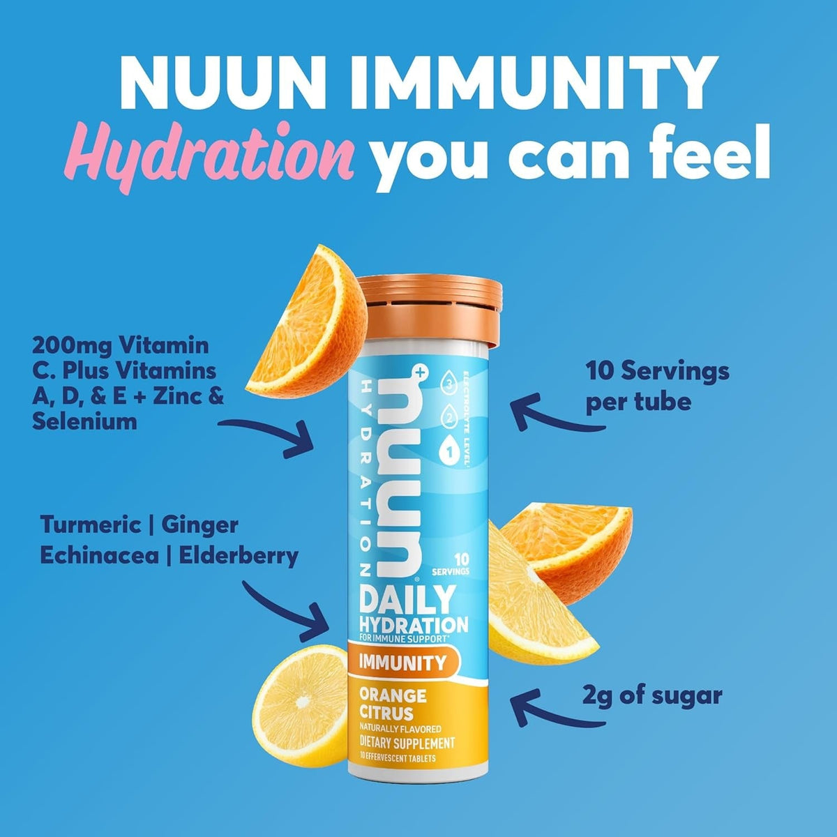 Orange Citrus Immune (10 Tablets)