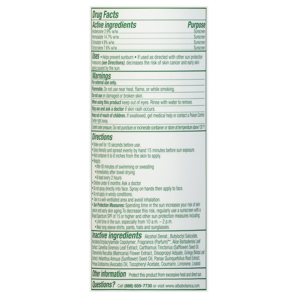 Hawaiian Coconut Sunscreen Spray, Spf 50