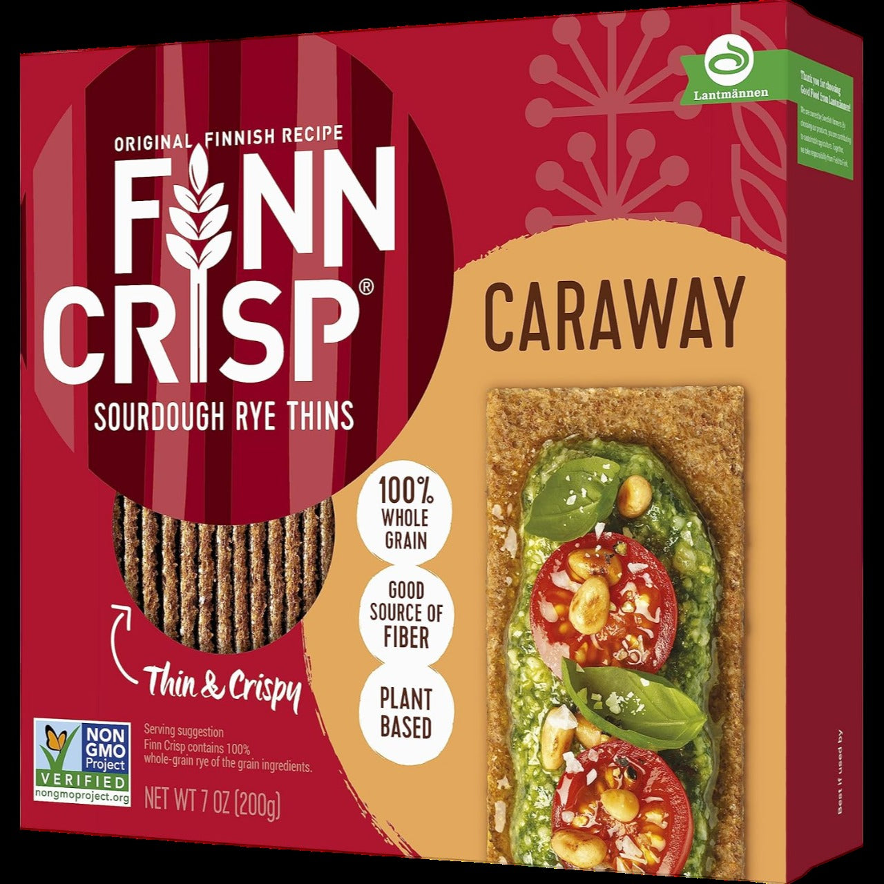 Caraway Sourdough Rye Thins