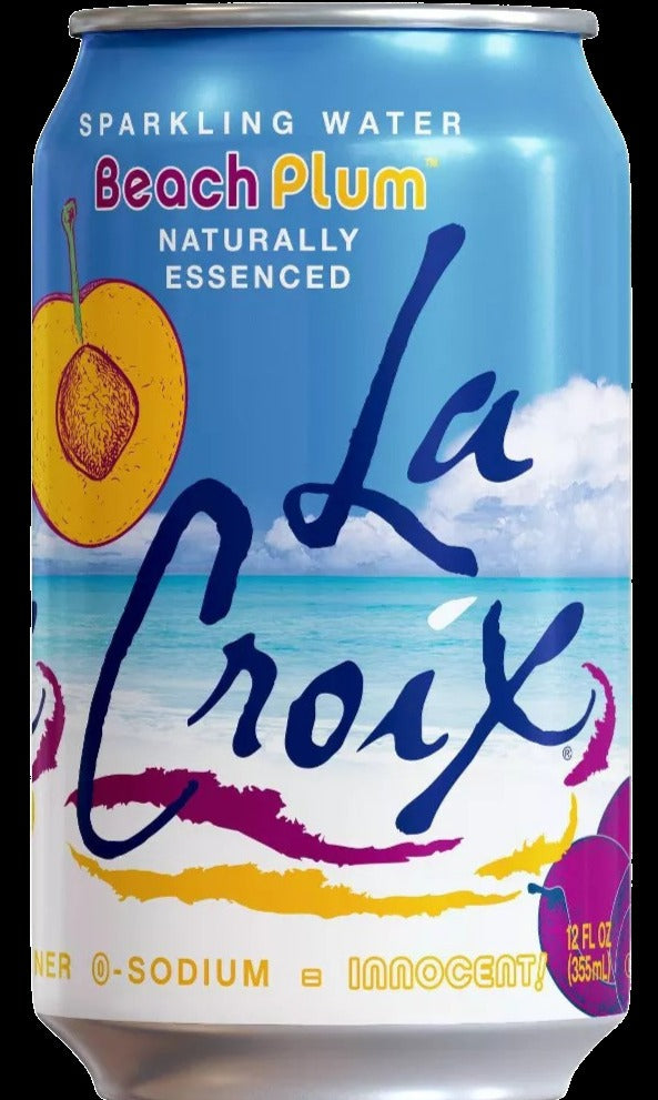 Beach Plum Water Sparkling (8 Pack)