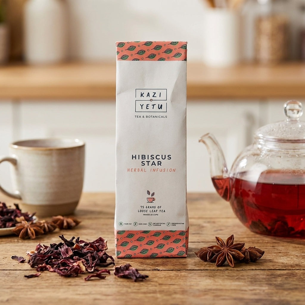 Hibiscus Star Herbal Infusion Loose Tea