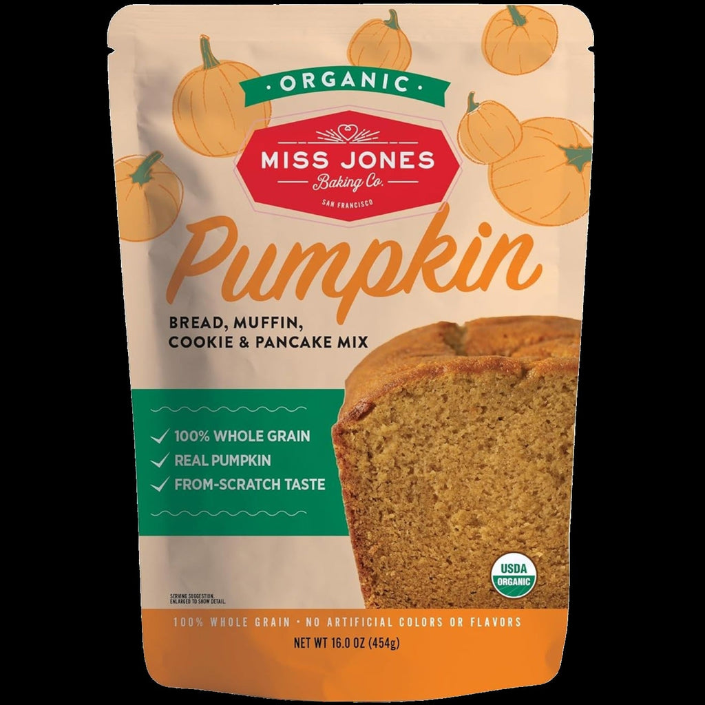 Organic Pumpkin Bread, Muffin, Cookie & Pancake Mix
