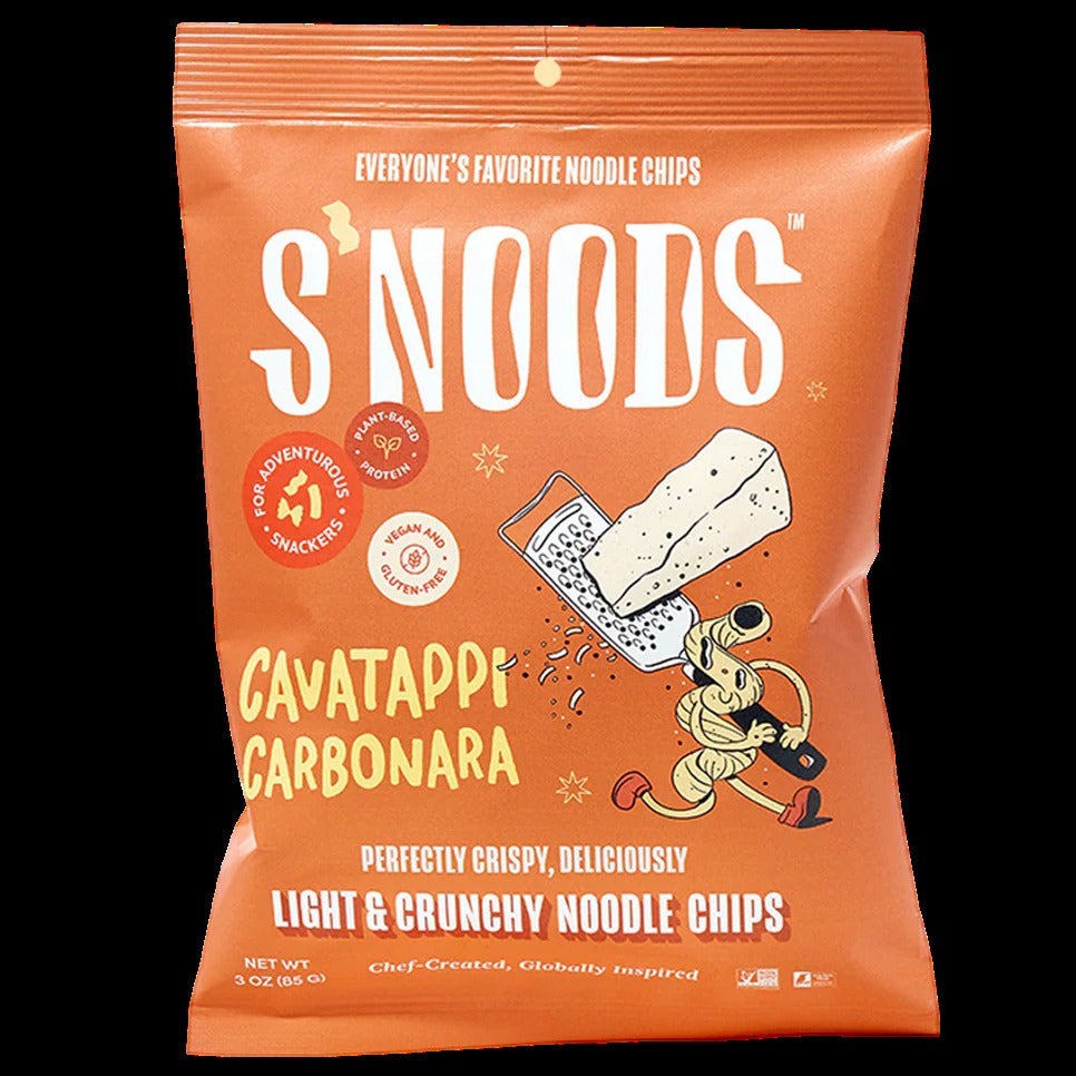 Cavatappi Carbonara Chips