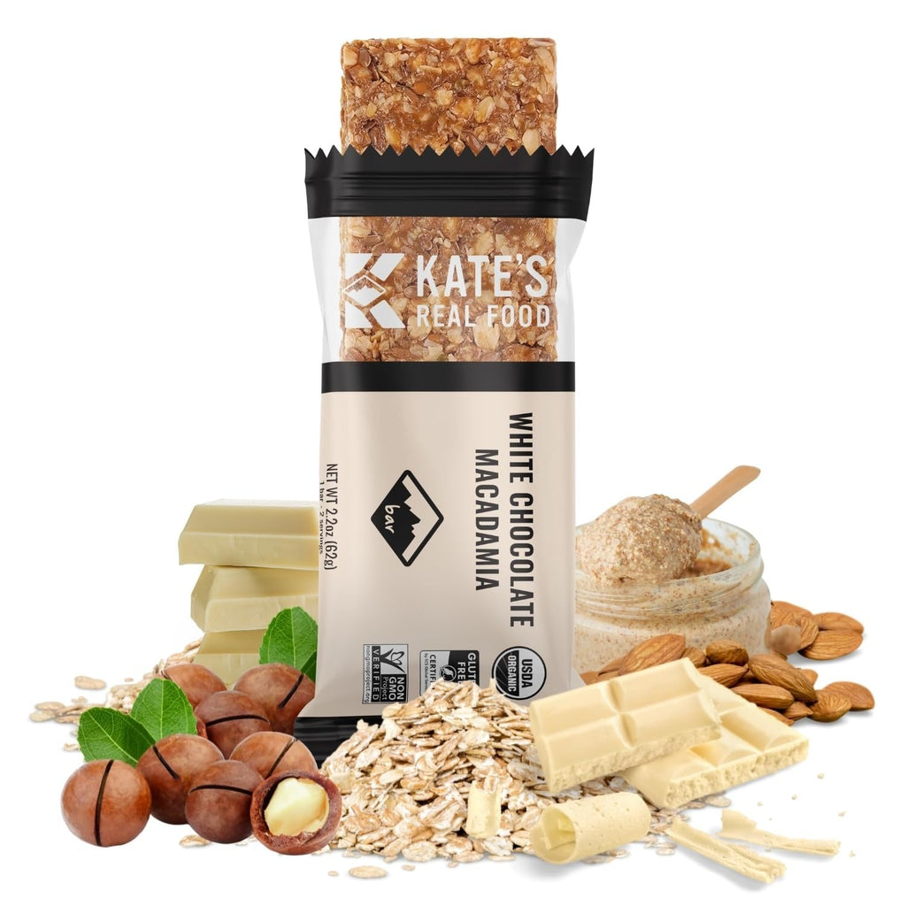 White Chocolate Macadamia Granola Bars (12 Pack)