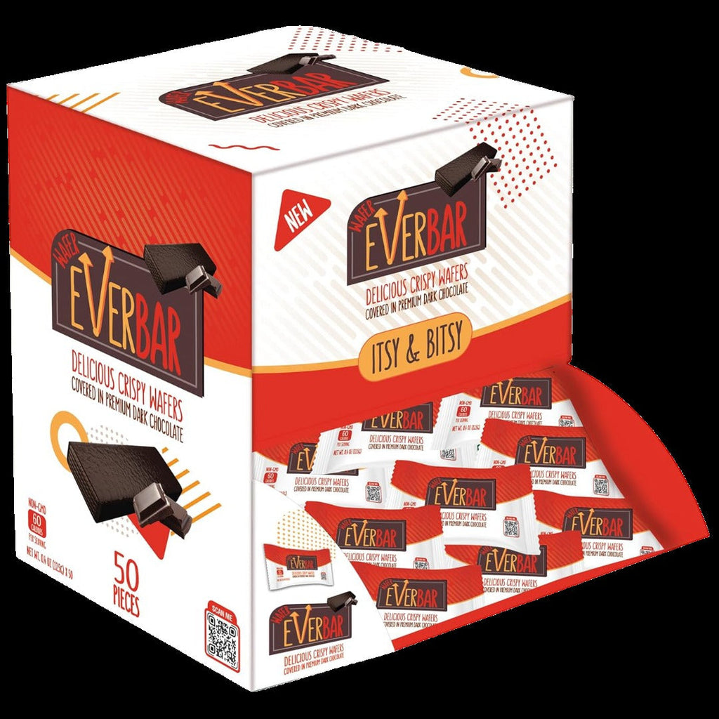 Dark'n Crispy Chocolate Mini Bars (50 CT)