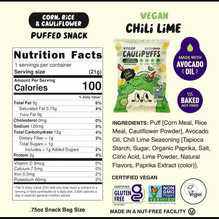 Chili Lime Puff Snacks (5 Pack)