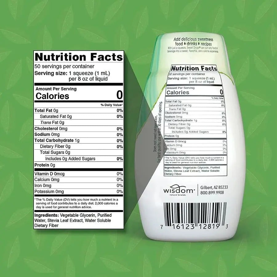 Stevia Sweet Drops Clear