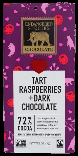 Bar Tart Raspberries + Dark Chocolate