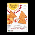 Roasted Red Pepper Veggie Pita Cracker