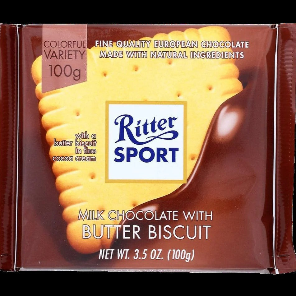 Milk Chocolate With Butter Biscuit Bar (11 Pack)