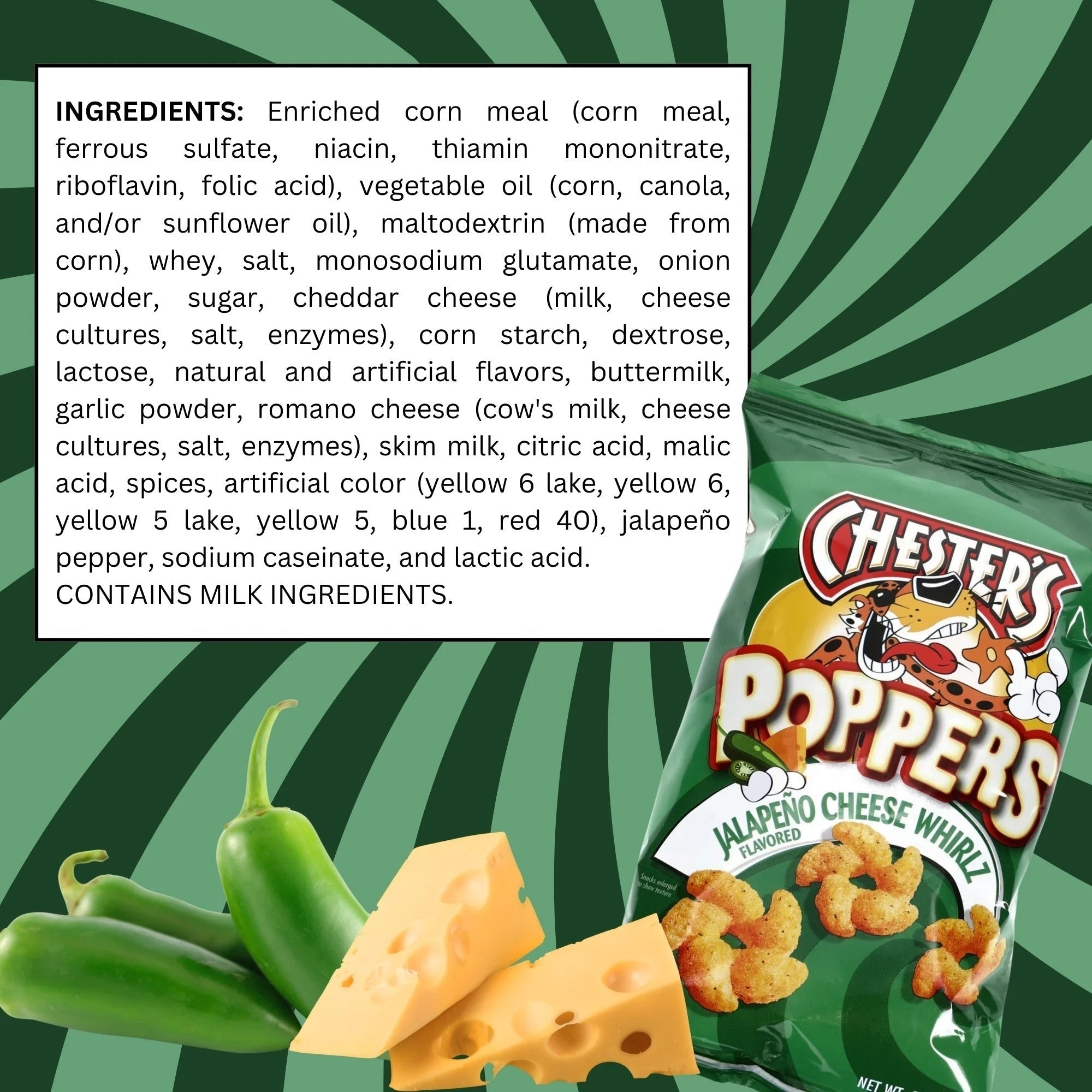 Jalapeno Cheese Whirlz Poppers