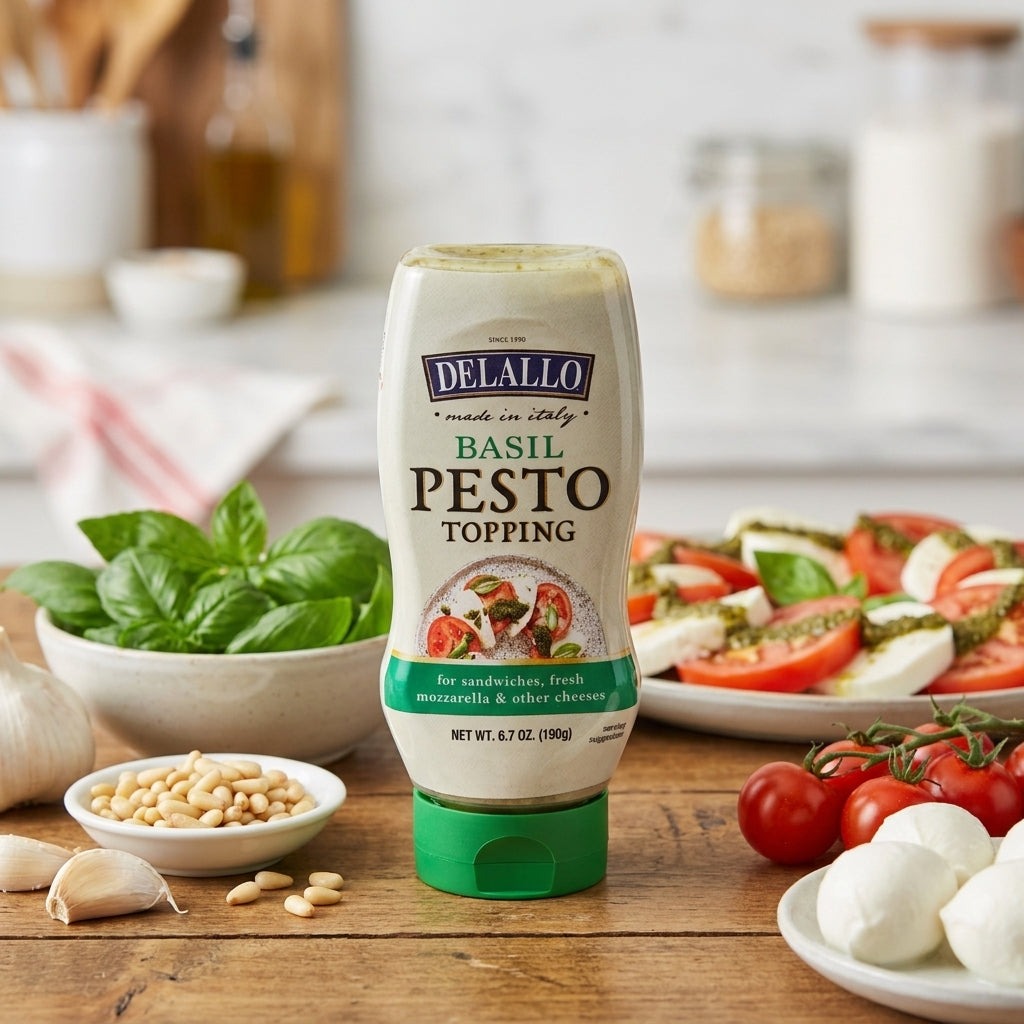 Basil Pesto Topping