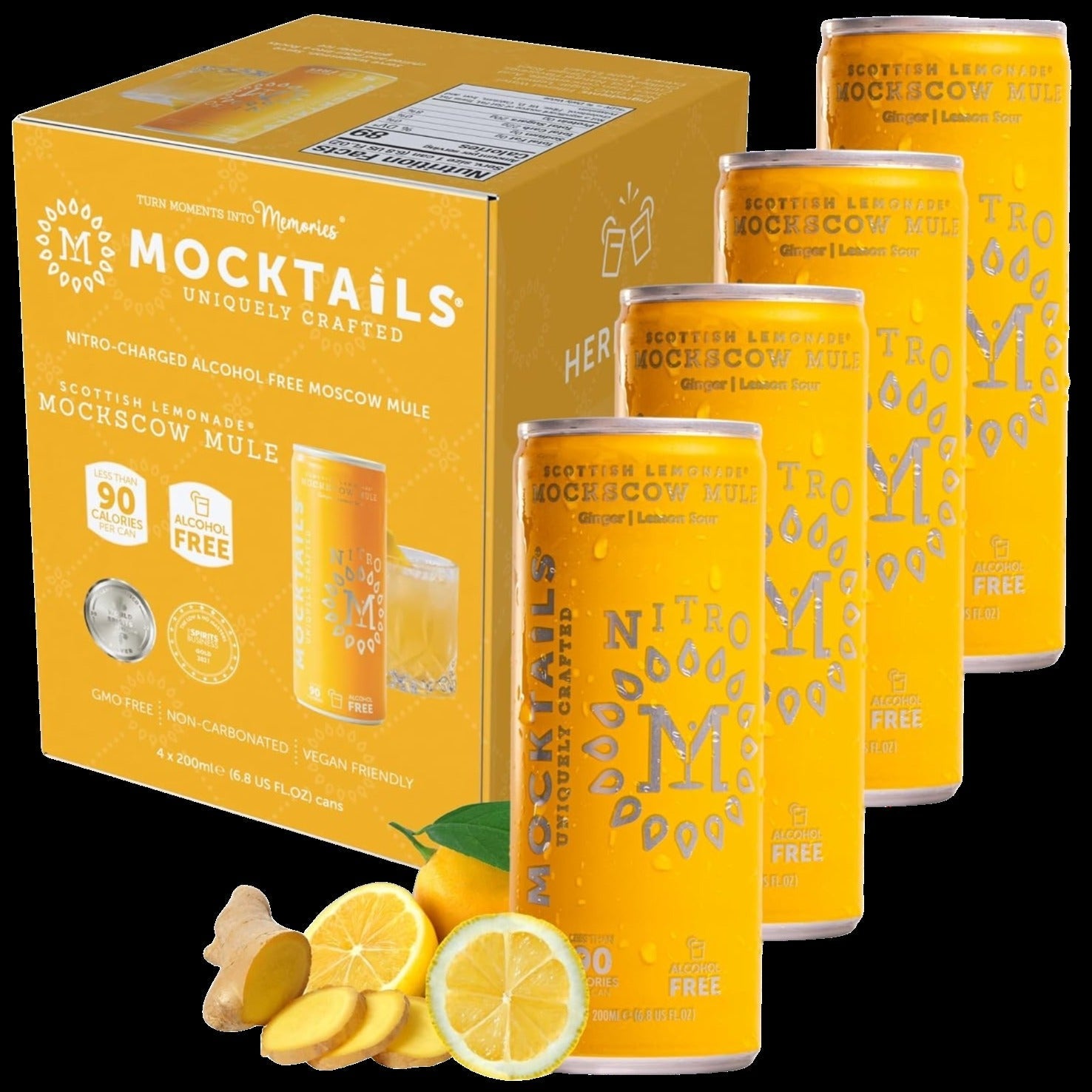 Non-Alcoholic Moscow Mule (4 Pack)