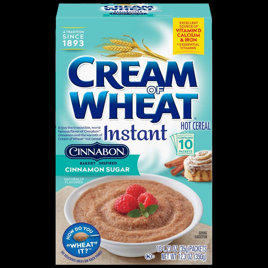 Instant Hot Cereal, Cinnabon Cinnamon Sugar (10 CT)