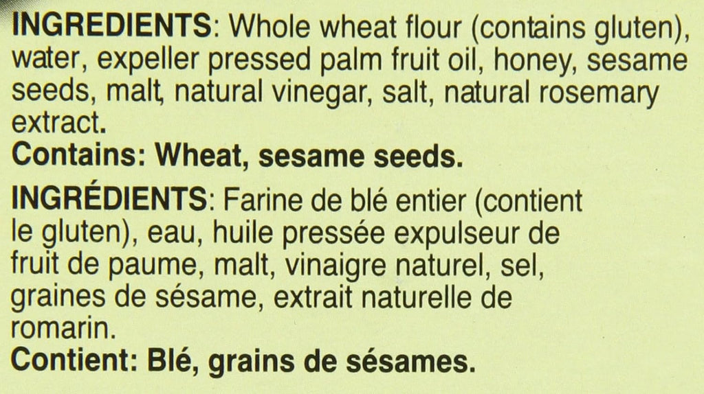 Whole Wheat Sesame Knockers Crackers