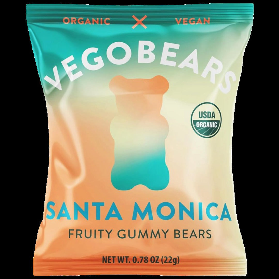 Organic Fruity Gummy Bears - Santa Monica (25 CT)