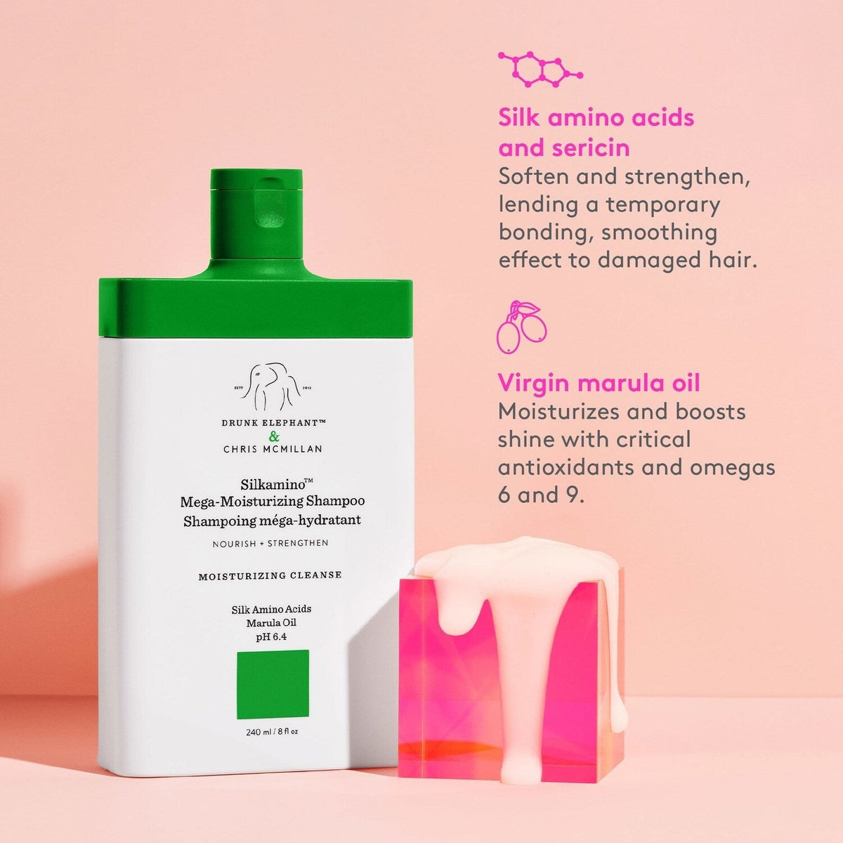Silkamino Mega-Moisturizing Shampoo