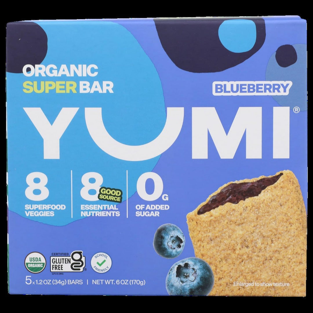 Organic Superfood Kids Bars - Blueberry (5 CT)