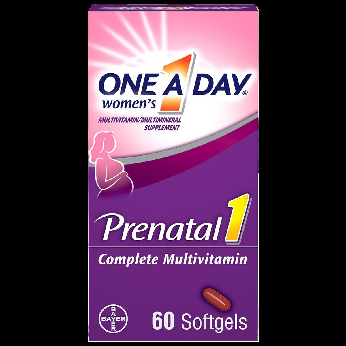 Women's Prenatal Vitamin Softgels (60 CT)