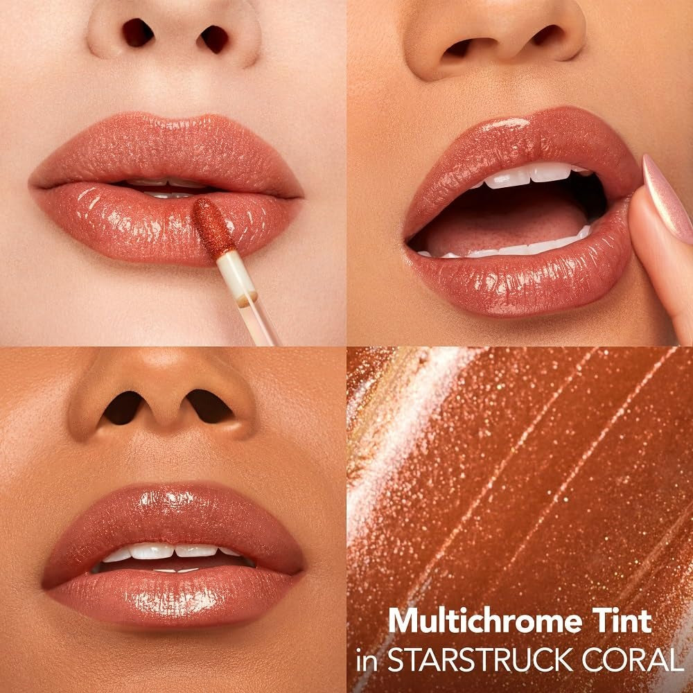 Shot Peptides Lip Serum Chrome - Starstruck Coral (Peach)