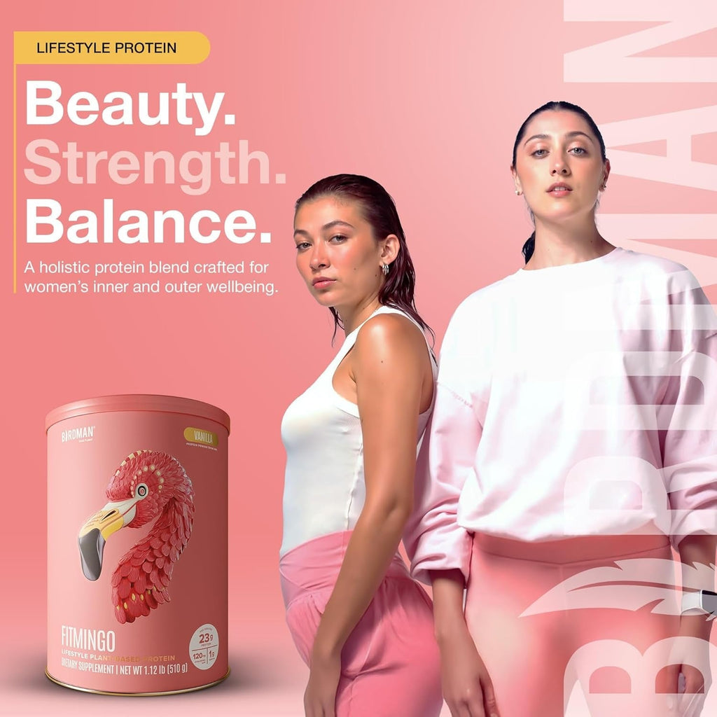 Fitmingo Vanilla Plant-Based Protein Powder