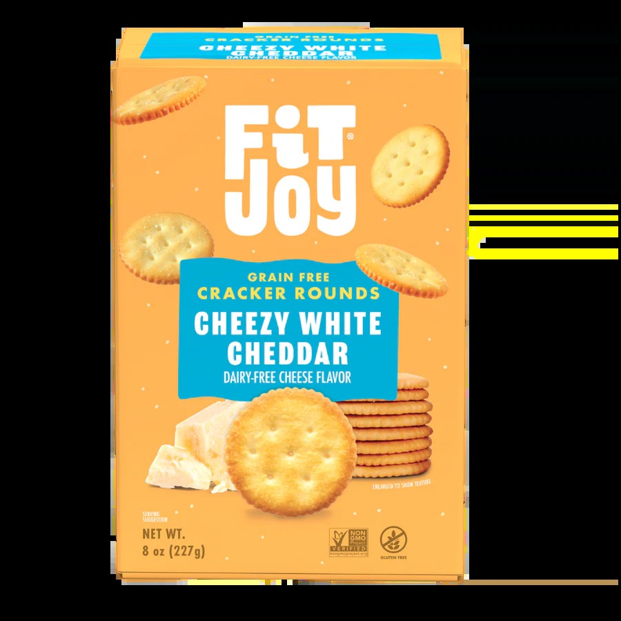 Cheezy White Cheddar Crackers