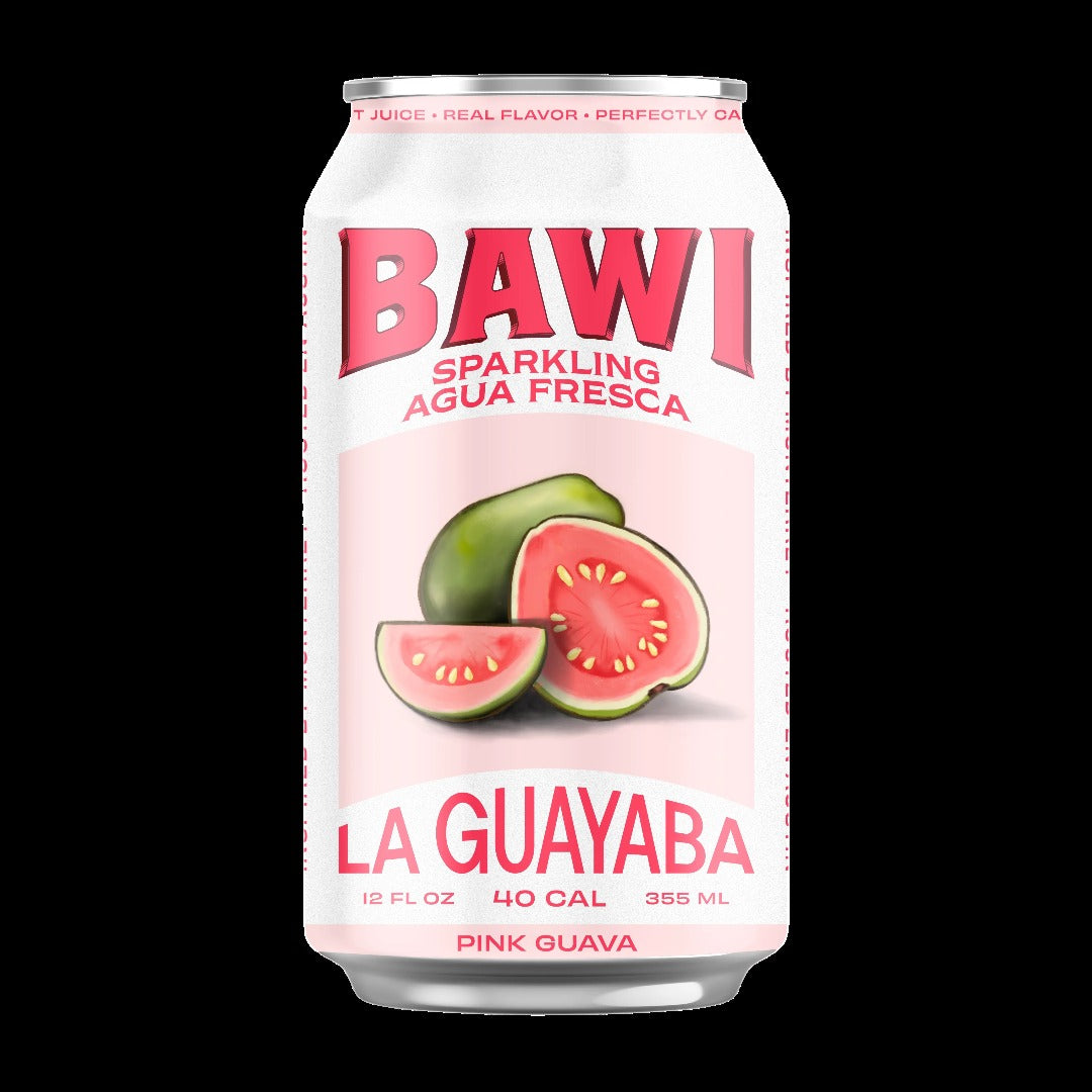 Sparkling Agua Fresca La Guayaba - Pink Guava (12 Pack)