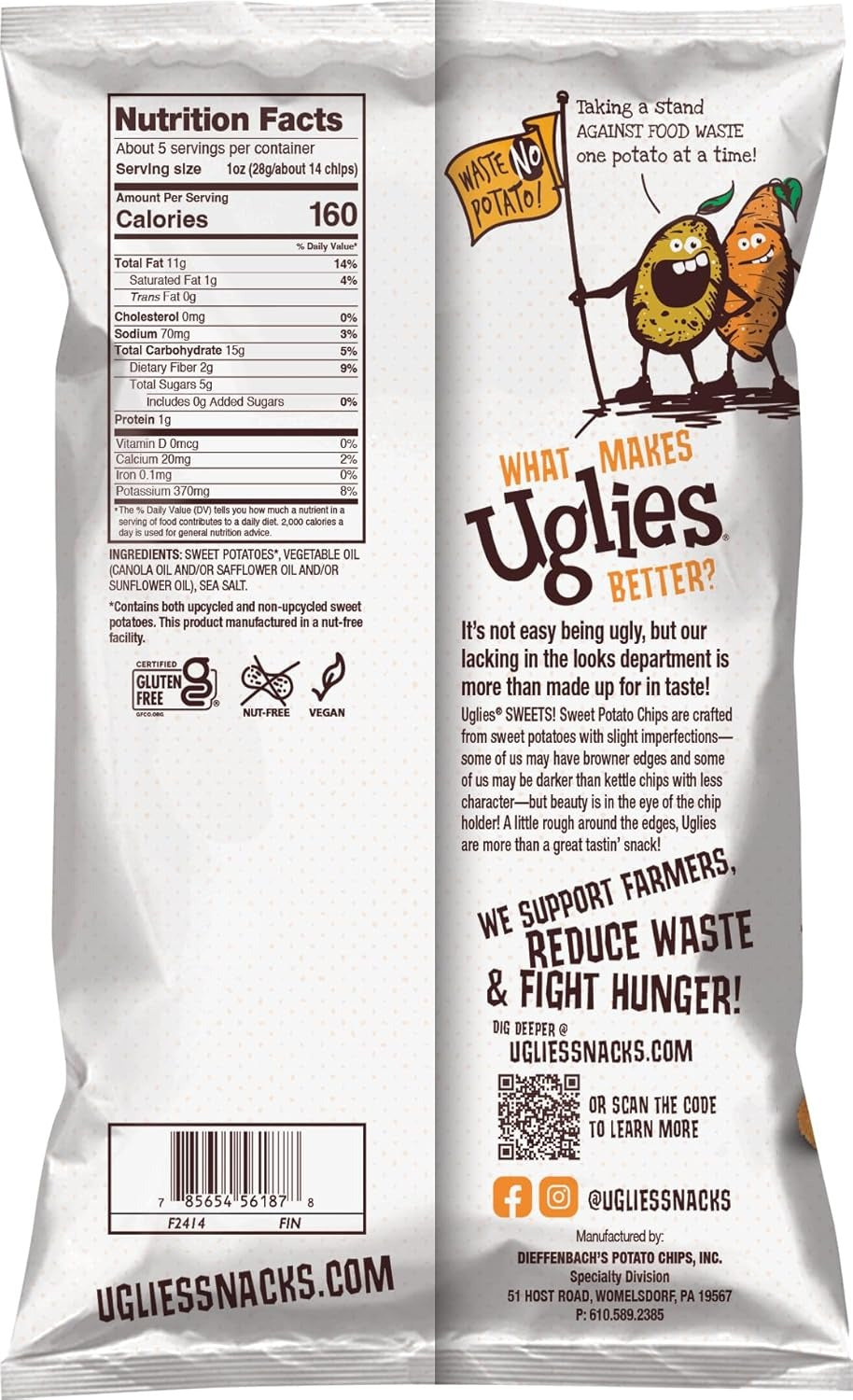 Sea Salt Sweet Potato Chips