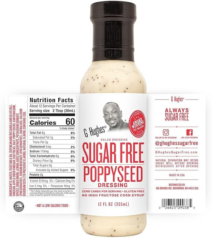Sugar-Free Poppyseed Dressing