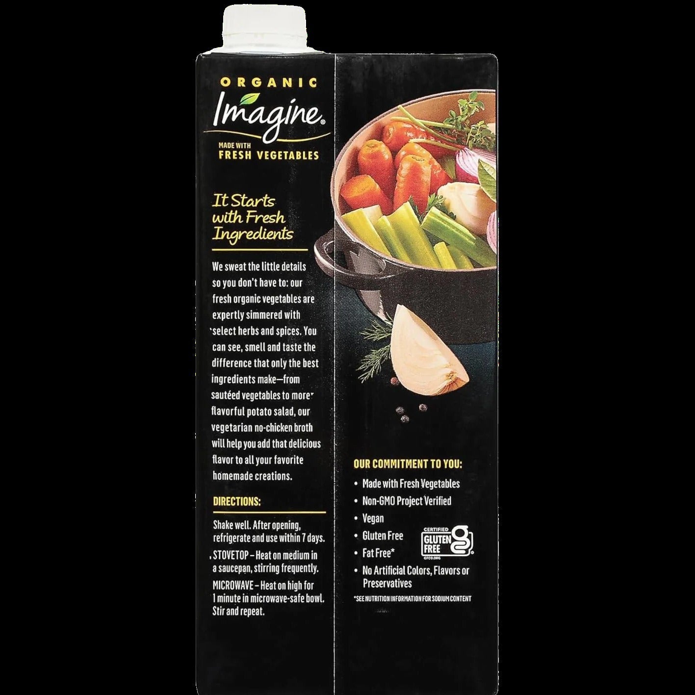 Organic Vegetarian No-Chicken Broth