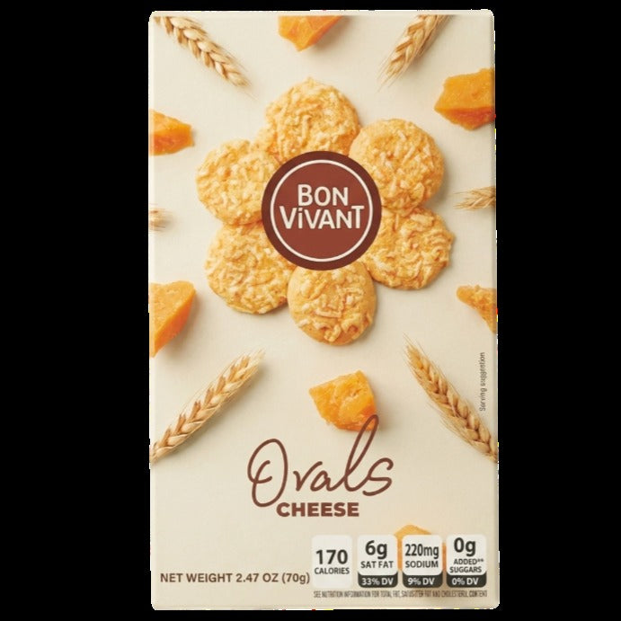 Ovals Cheese Crackers