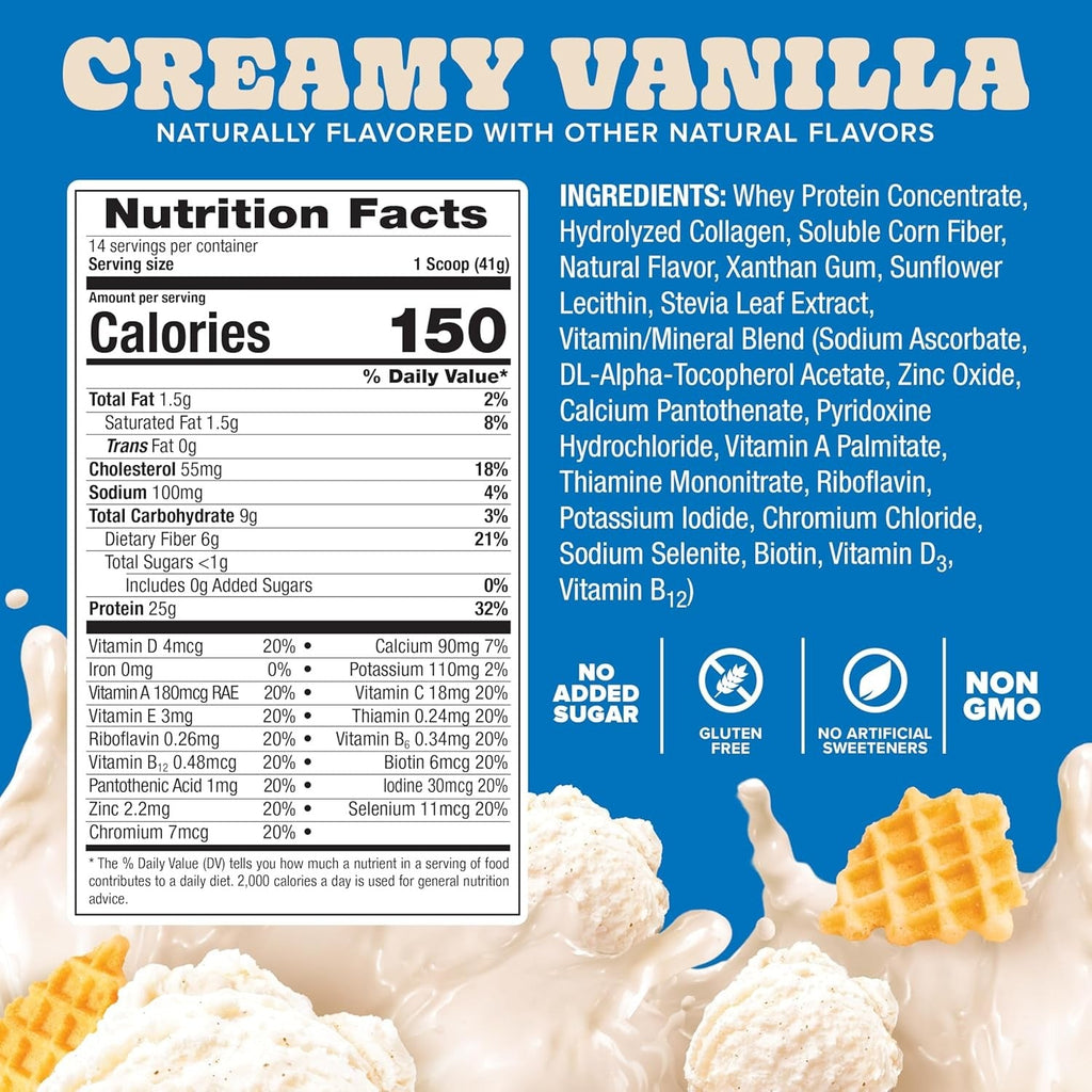 The All-In-One Protein Powder - Creamy Vanilla